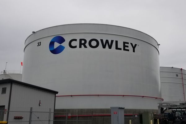 Crowley wall mural