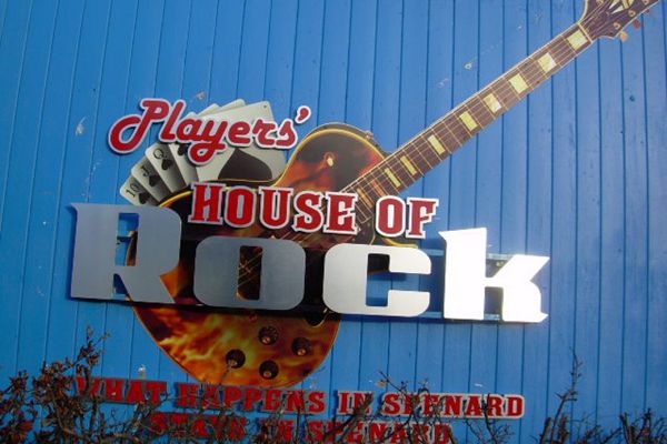House of Rock Routed Sign