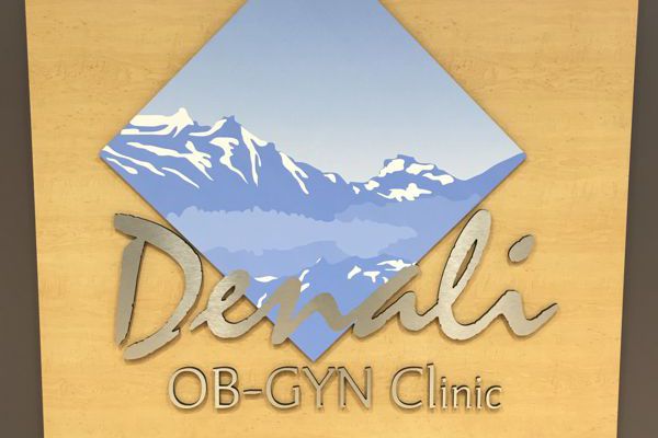 Denali OBGYN Reception Sign