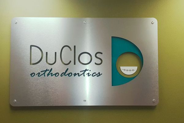 DuClos Reception Sign