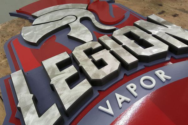 Legion Vapor Reception Sign