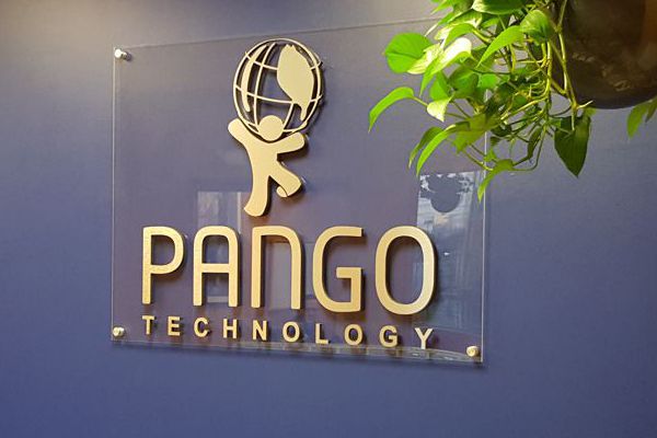 Pango Technology Reception Sign