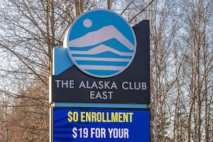 Alaska Club East Sign