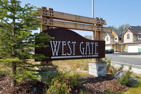 West Gate Subdivision Sign